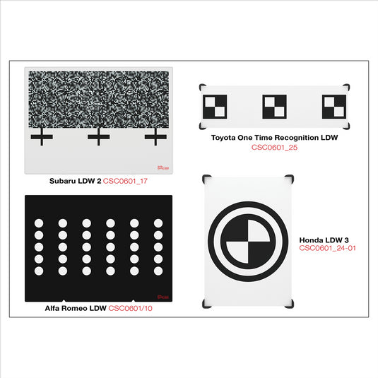 Autel MA600 Lane Departure Package 3 : MA600LDW3 Expansion Pkg with LDW Targets for Honda; Alpha Romeo; Subaru; Toyota