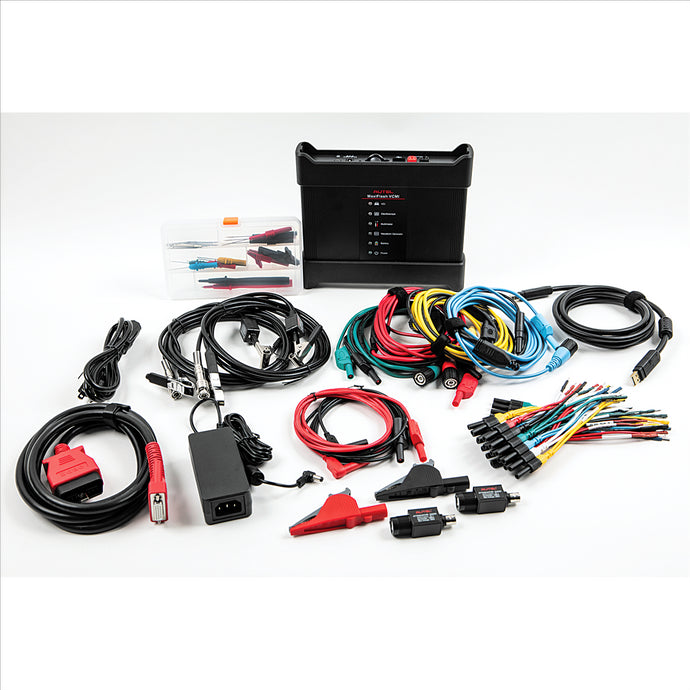 Autel MaxiFLASH VCMI Kit : VCMI Kit - VCMI; power supply; cables; leads; probes; pickup; clips; attenuator