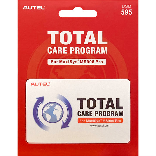 Autel Total Care (TCP) for MS906PRO : Total Care Program 1-Year Warranty and Software Update Extension for MS906PRO