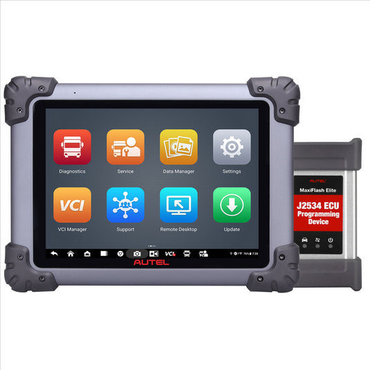 Autel MaxiSYS MS908CVII : Commercial Vehicle Diagnostic and Service Tablet with Class 1-9 coverage