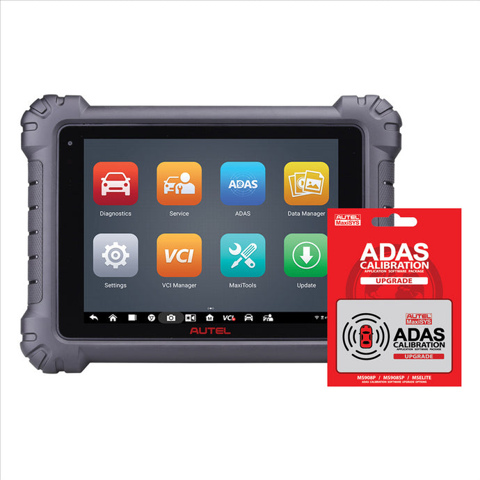 Autel MS909 with ADAS Upgrade : MS909 9.7-inch advanced diagnostic tablet with ADAS calibration software