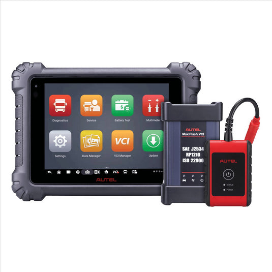 Autel MaxiSYS MS909CV : Advanced Commercial Vehicle Diagnostics Tablet / Wireless J2534 VCI