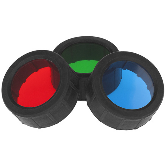 Bayco TAC Light Filter Set Red; Green; Blue