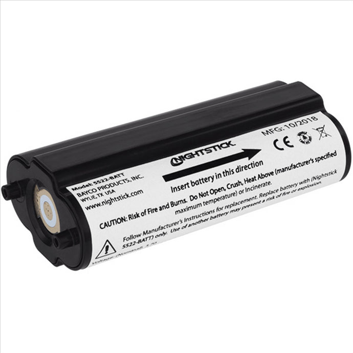 Bayco Repl Battery for 5522 Series LED Lights