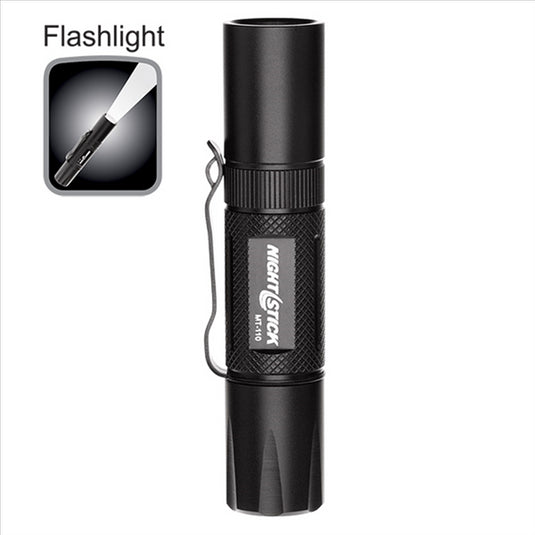 Bayco Mini-TAC Flashlight - Black - 1 AA Battiery