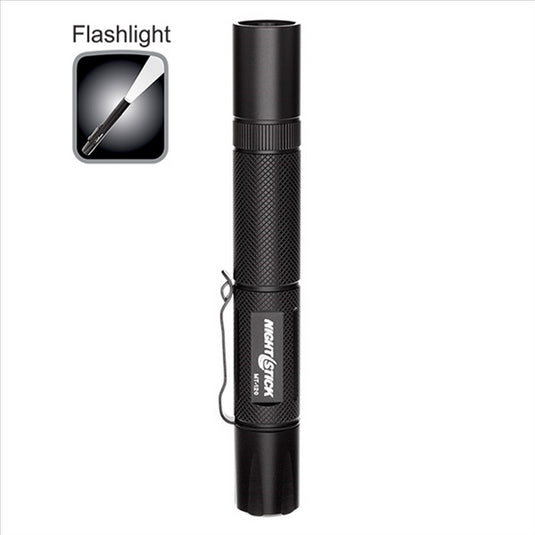 Bayco Mini-TAC Flashlight - Black - 2 AA Batteries