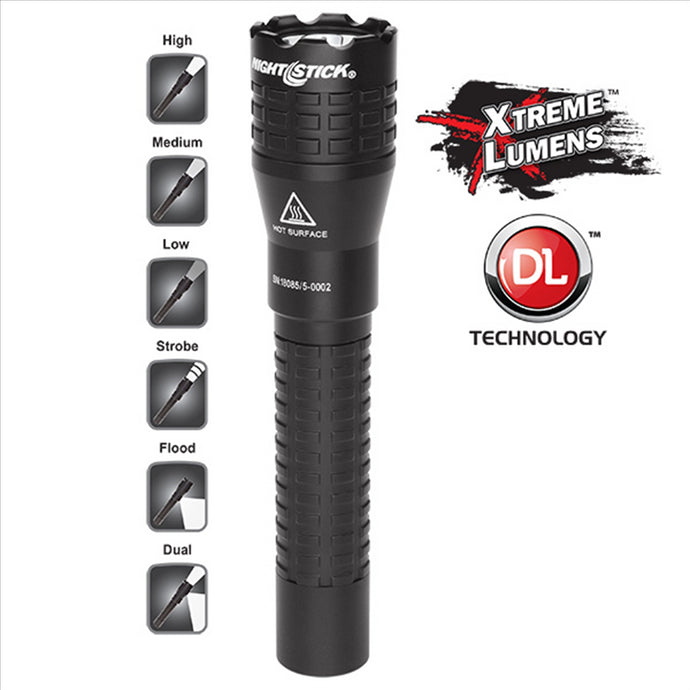 Bayco Metal Tactical Dual-light Flashlight