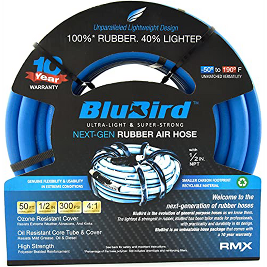 BluBird BluBird Air Hose 1/2 in. x 50 ft.