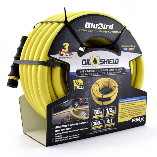 BluBird BluBird Oil Shield 1/2 in. x 50 ft. Air Hose