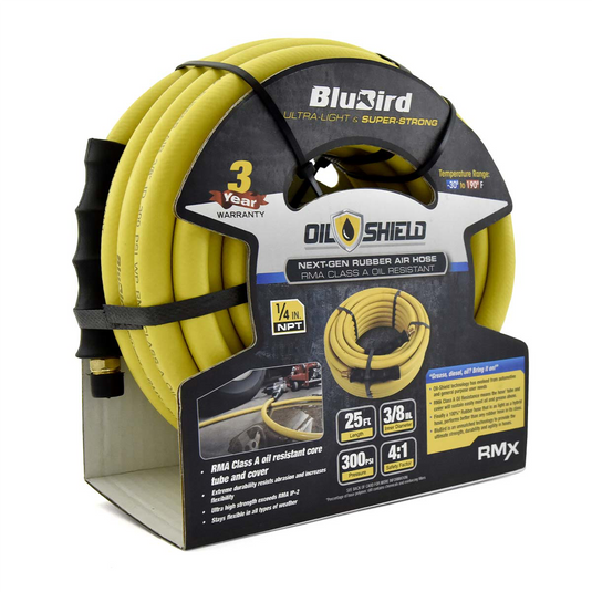BluBird BluBird Oil Shield 3/8 in. x 25 ft. Air Hose