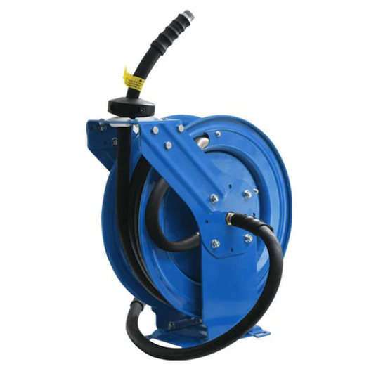 BluBird 3/4"" x 25' OilShield Fuel Hose Retractable Hose Reel