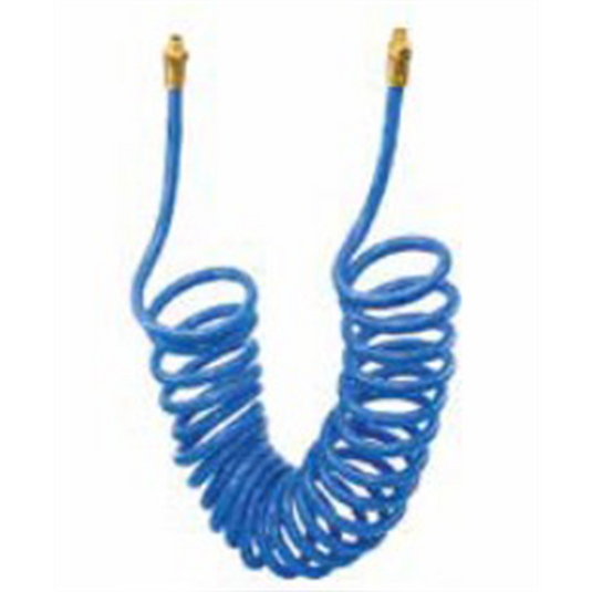 BluBird 1/4"" x 25' Economy PU Recoil Air Hose 120 PSI