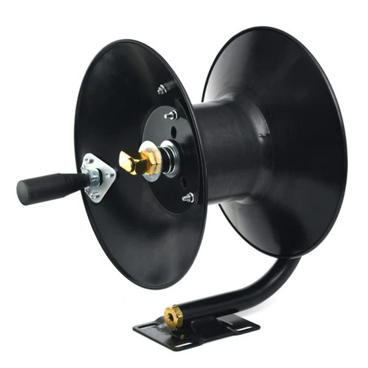 BluBird BluShield Heavy Duty Manual Pressure Washer Hose Reel; Holds 150 Feet Hose