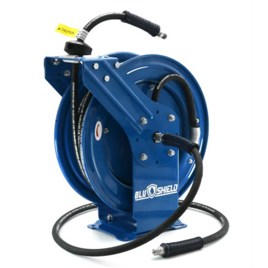 BluBird 3/8"" x 75' Pressure Washer Non-Marking Hose Reel