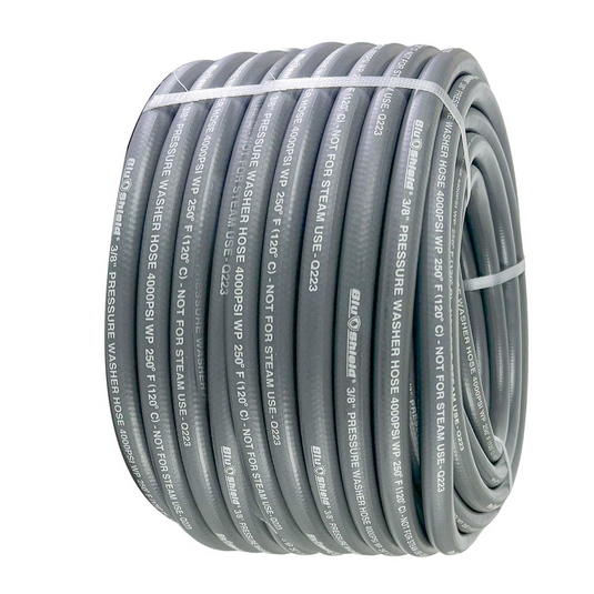 BluBird BluShield Single Wire 3/8 X 200' 4K PSI Pressure Washing Hose