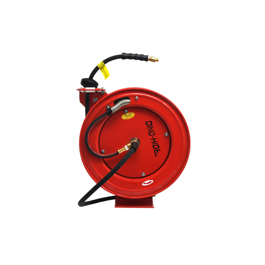BluBird Dino-Hide Hose Reel HD Retractable 3/8"" x 50'
