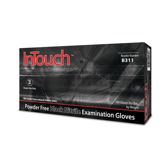 Atlantic Safety Company Powder Free Exam Black 6MIL Nitrile Glove