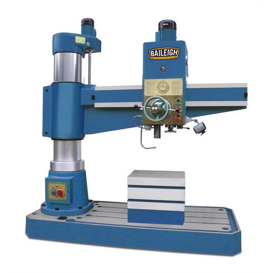 Baileigh HYDR RADIAL DRILL MT5 SPINDLE TAPPINIG