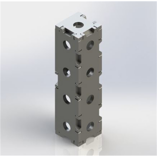 Baileigh WJT-SB722UW-16-7.75""x2""x2""(SQ BLOCK)