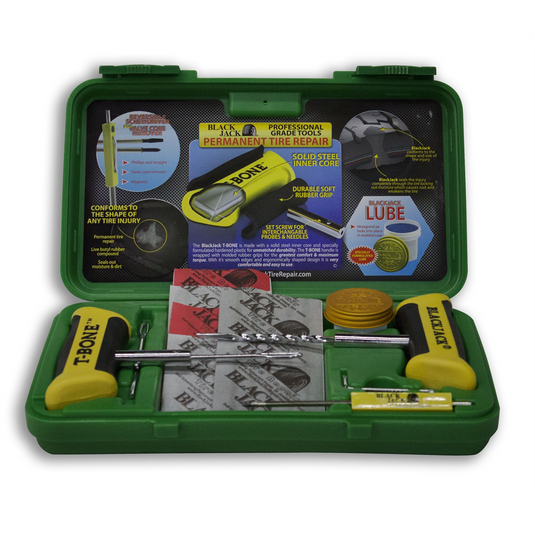 BlackJack Tire Supplies Green Tire Repair Kit