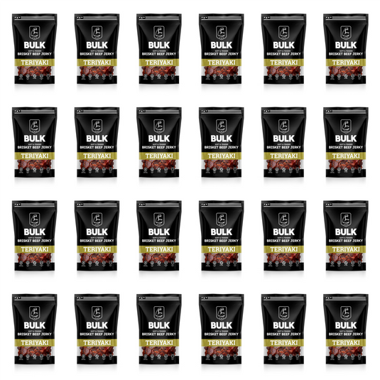 BULK Jerky Teriyaki Brisket Jerky 2.25 oz - 24 pack