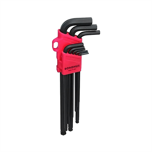 Bondhus Corp. 9pc MM Ball L-Wrench XL Set