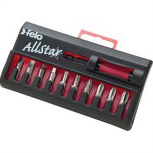 Bondhus Corp. 13pc ProHold Star Bits Set 2