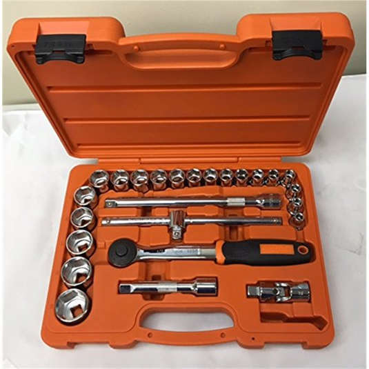 Beta Tools USA 923 A/C25-  1/2"" Drive Socket Set (25-piece)