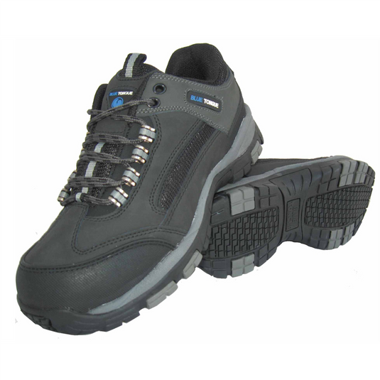 Blue Tongue Athletic Designed Industrial Work Shoe; 9.5