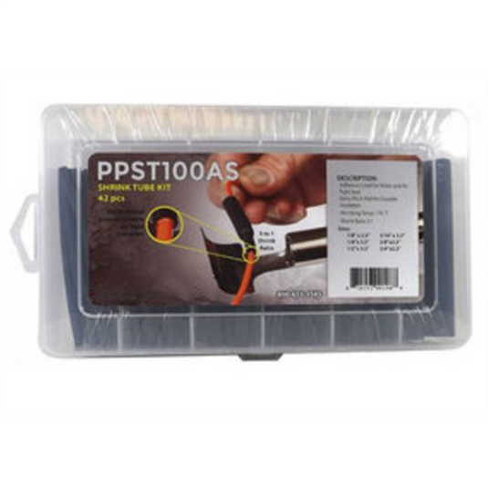 Adhesive Lined Heat Shrink Tube Kit (42 Piece)