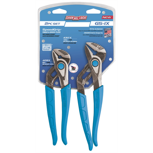 Channellock 2PC SpeedGrip Tongue & Groove [8/10