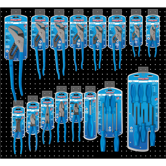 Channellock 32 Piece Made in USA Tool Display