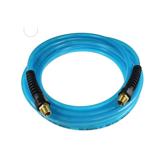 Coil Hose AIR HOSE FLEXEEL 3/8 IN X 50' 1/4 IN MPT BLUE
