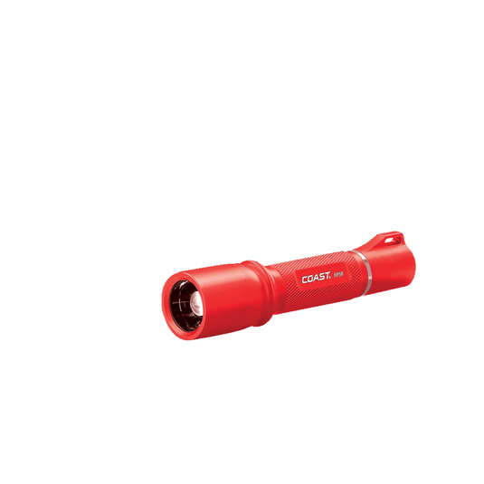 COAST Products HP5R Rechargeable Flashlight red body in gift box