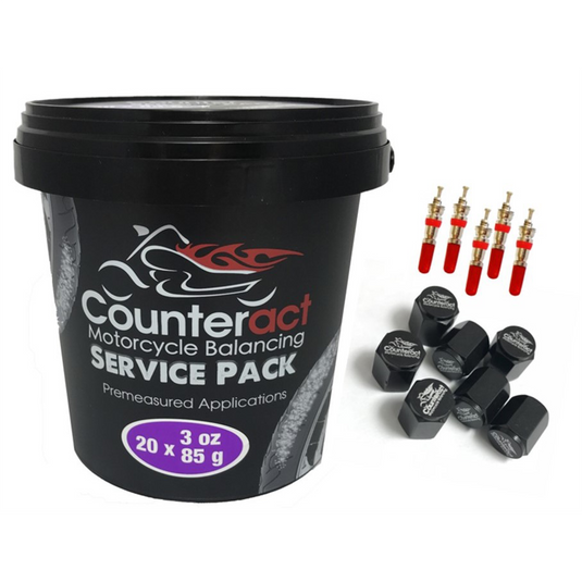 Counteract Counteract Motorcycle Balancing Beads Service Pack - 20 x 3oz bags