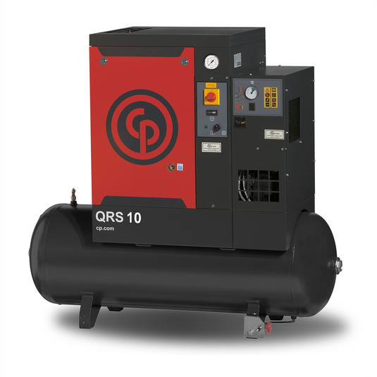 Chicago Pneumatic 10HP SCREW QRS W/DRYER