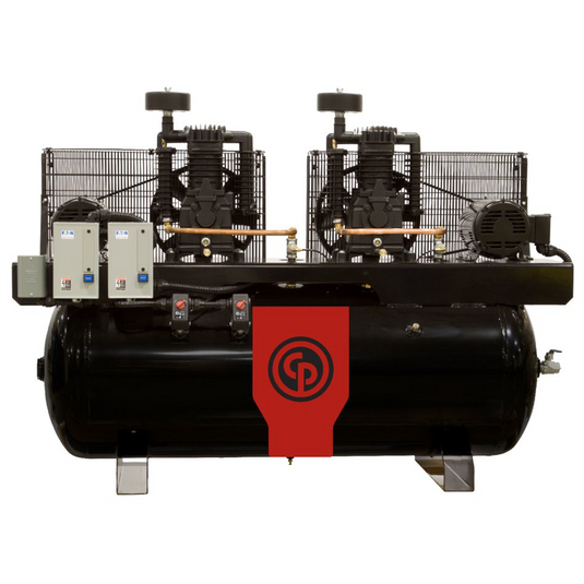 Chicago Pneumatic 2x5 HP 1 phase 120 h