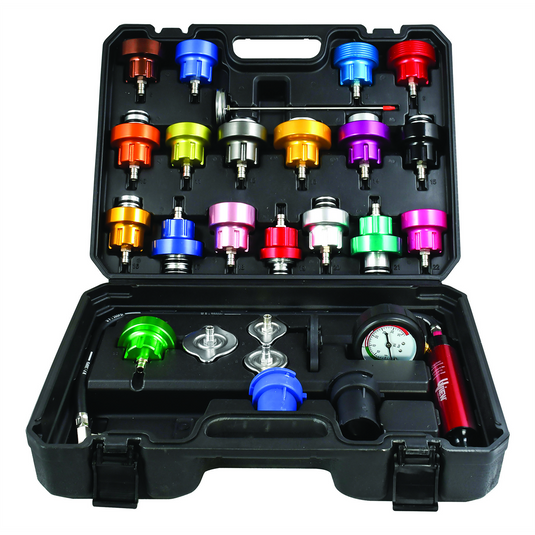 CPS Products Universal Radiator Pressure Test Kit for Detecting Coolant System Leaks