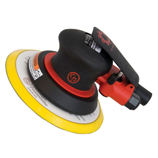 Chicago Pneumatic Premium Lightweight Random Orbital Sander; Red (12;000 RPM)