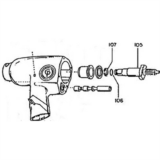 Chicago Pneumatic ANVIL FOR CPT734H