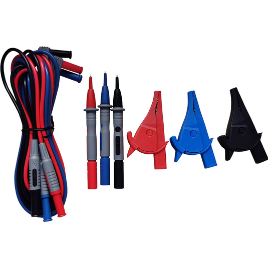 Curien Premium Silicone 5 Foot Stackable Leads Set