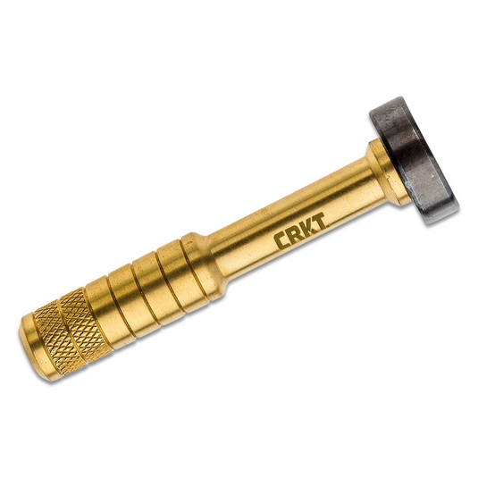 CRKT (Columbia River Knife) Hex Bit Driver Tool Accessory Brass Handle - Brass