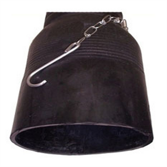 Crushproof Tubing 3"" x 8"" OVAL TAILPIPE ADAPTER