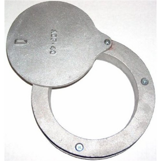 Crushproof Tubing 4in DOOR PORT - ALUMINUM