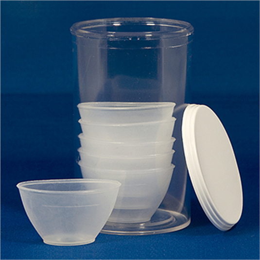 Chaos Safety Supplies Eye Cups; Non-Sterile; Plastic; 6 Per Vial