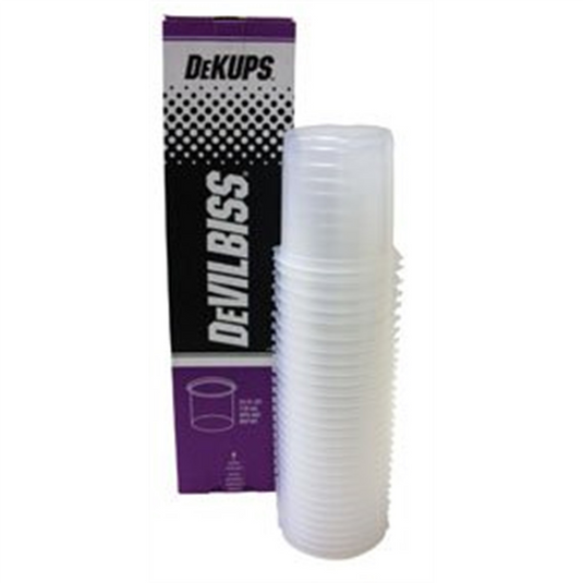 DeVilbiss DISPOSABLE CUPS&LIDS 24OZ