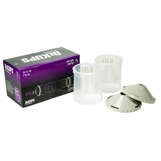 DeVilbiss DEKUPS REUSABLE SLEEVE & LID 24 OZ