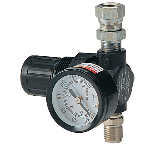 DeVilbiss AIR REGULATOR & GAUGE ASSY