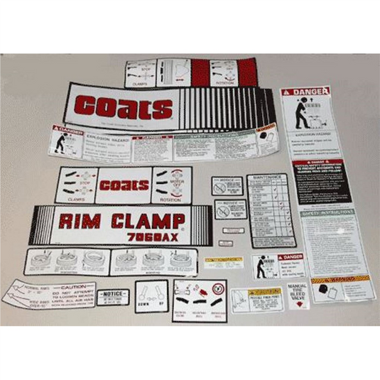 Bimecc USA COATS 12-Piece Decal Sticker Kit