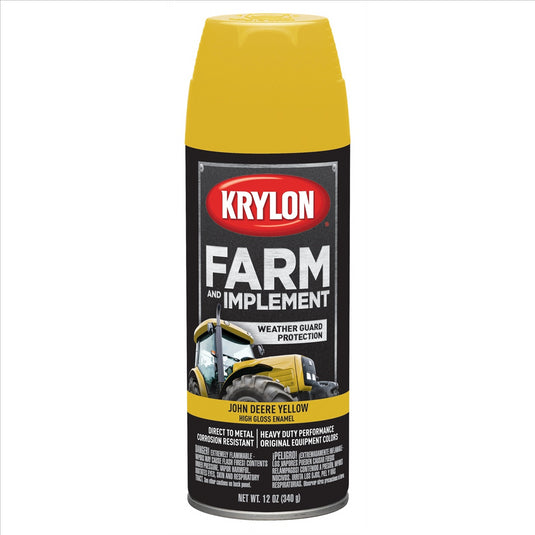 Krylon John Deere Yellow 12 oz.